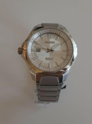 eco drive uomo titanium aw1540 53a nuovo