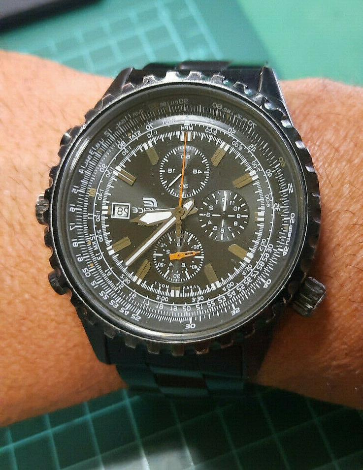 edifice chronograph module 4369 ef 527 wr