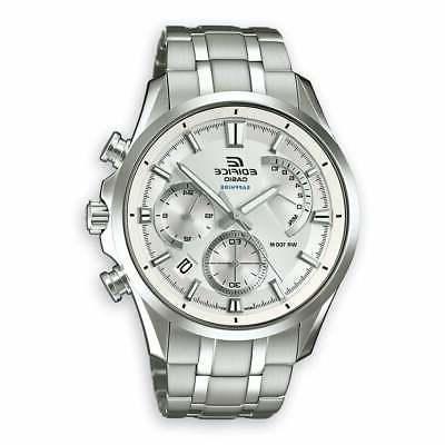 edifice efb 550d 7avuer in acciaio con