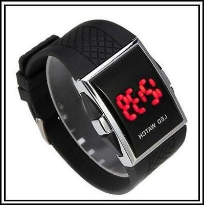 elegante orologio a led bracciale alla moda