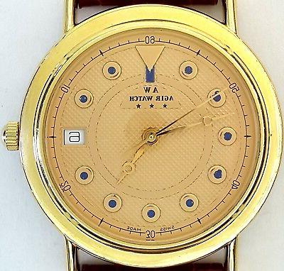 elegante orologio movimento automatico svizzero agir cinturi
