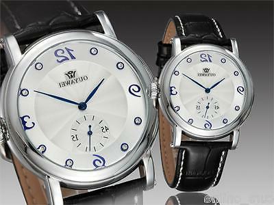 elegante orologio uomo 1419 movimento automatico cinturino