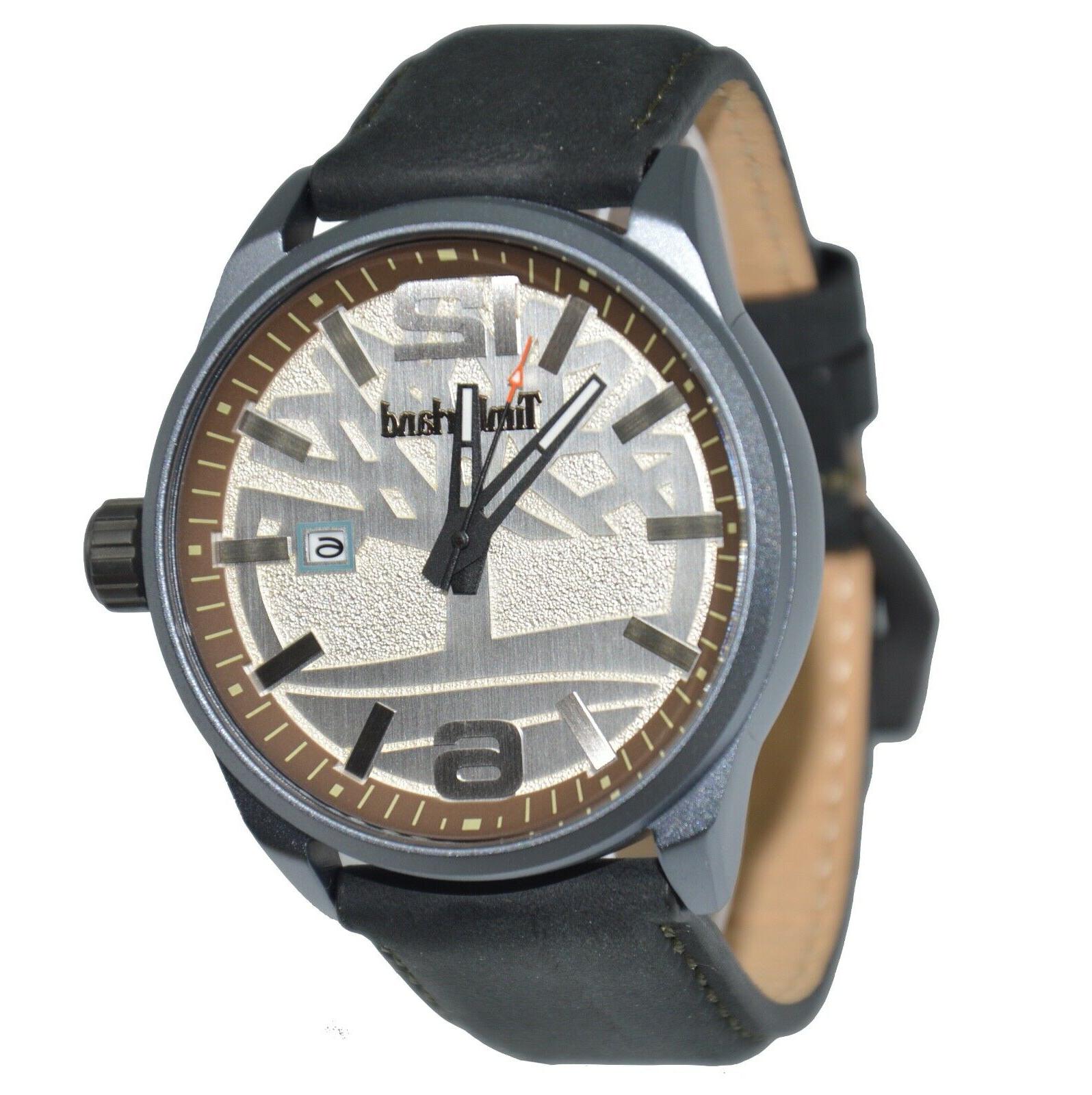 ellsworth tbl 15029j orologio uomo pelle nero