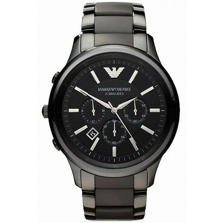 emporio armani ar1451 orologio cronografo in ceramica