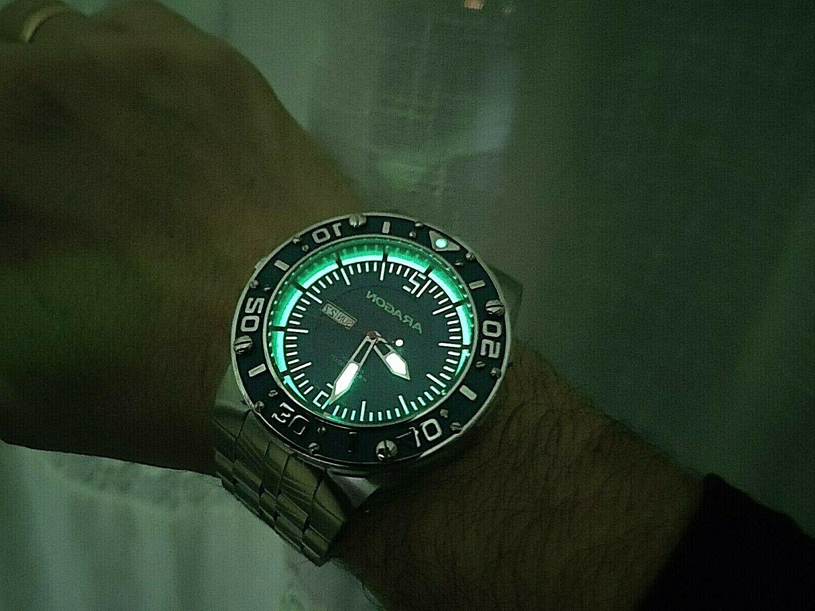 enforcer a167blu orologio 50 mm diver