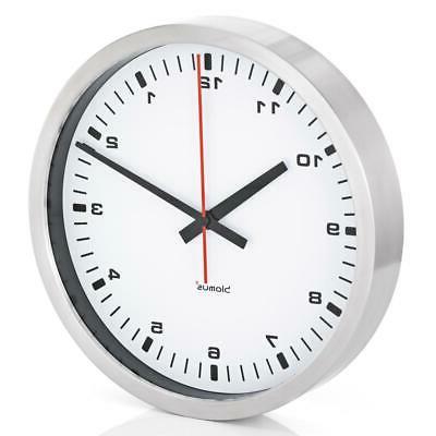 era orologio da parete con batteria acciaio