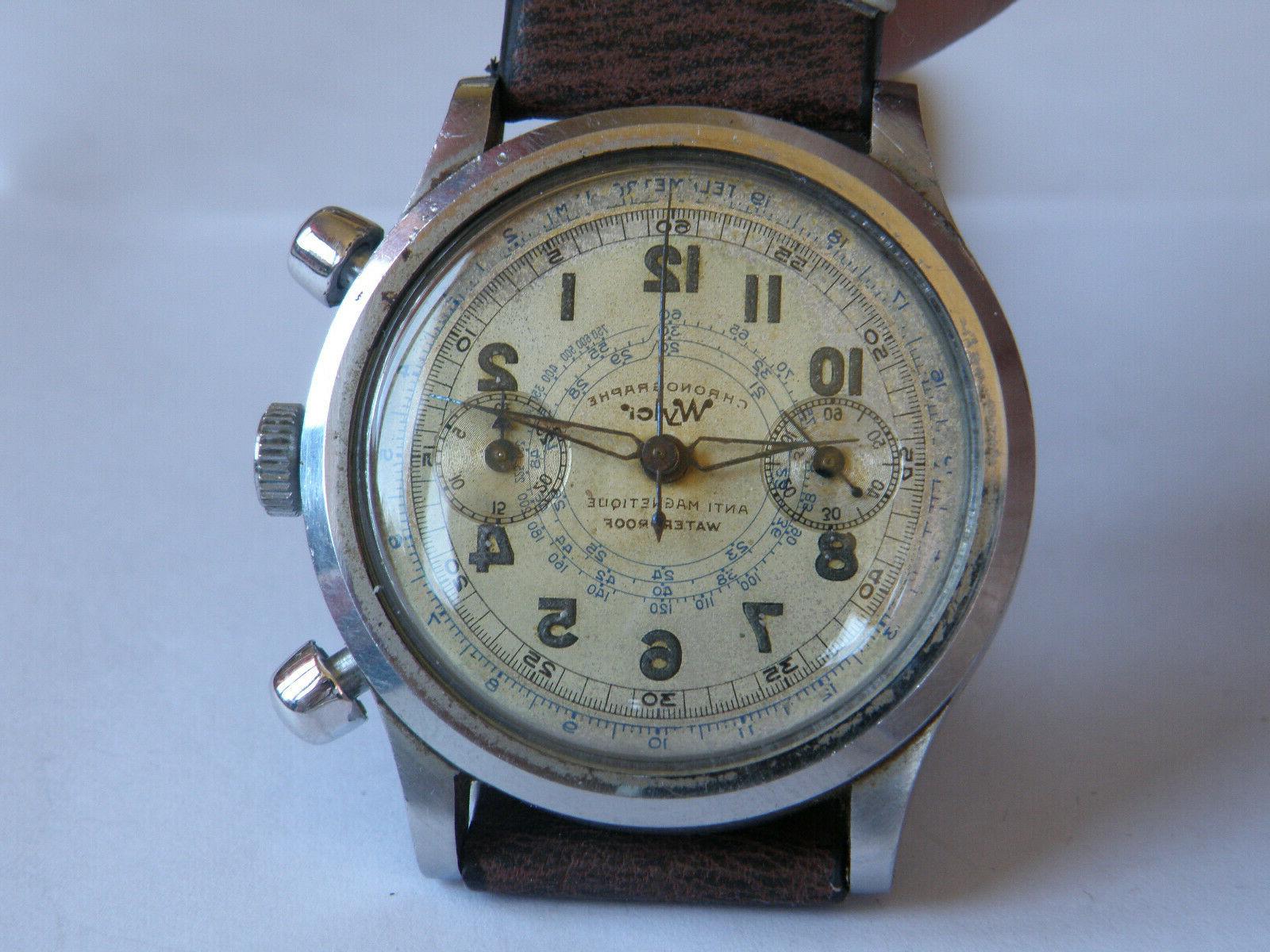 ermetico acciaio waterproof cassa clamshell valjoux 22