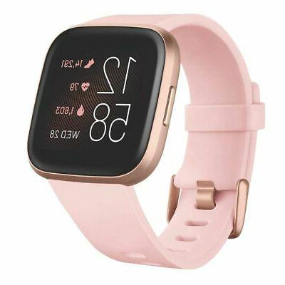 fb507rgpk smartwatch versa 2 con impostazione amazon