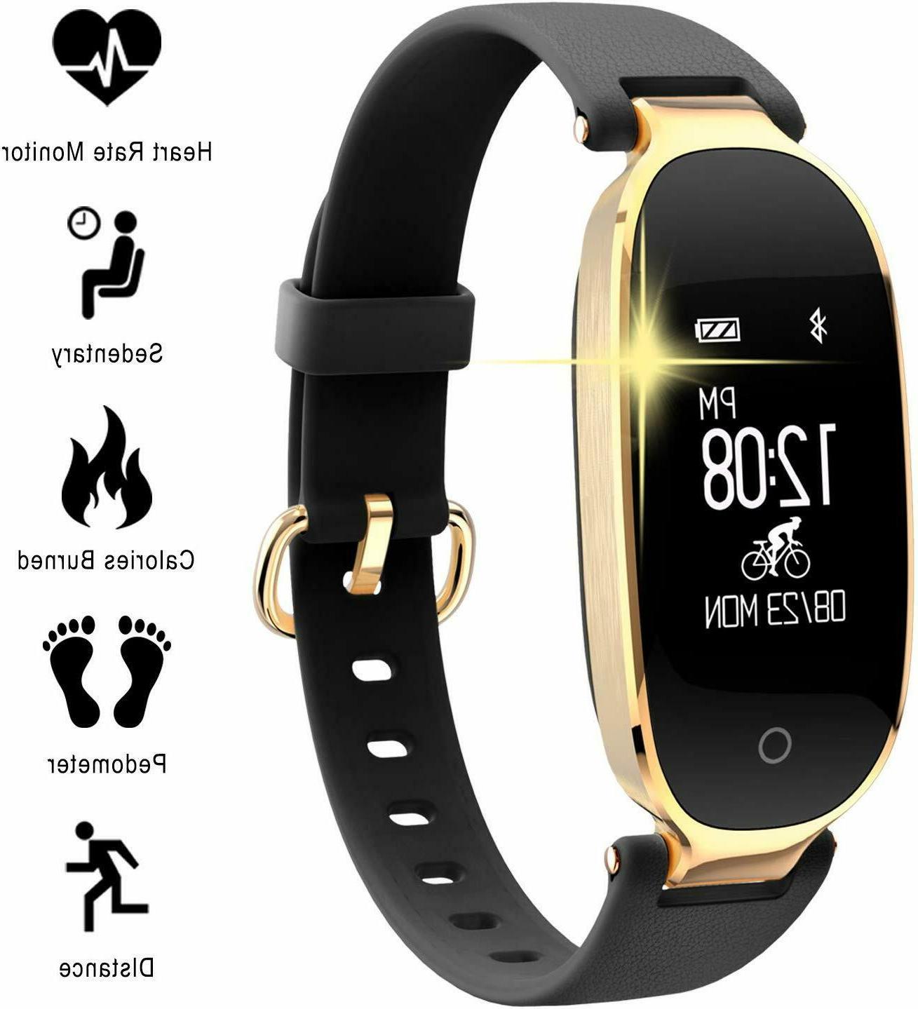 fitness tracker donna cardiofrequenzimetro conta passi ip67