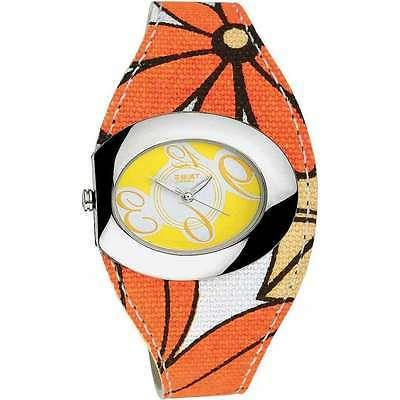 flower 6819250731 orologio donna pelle tessuto listino