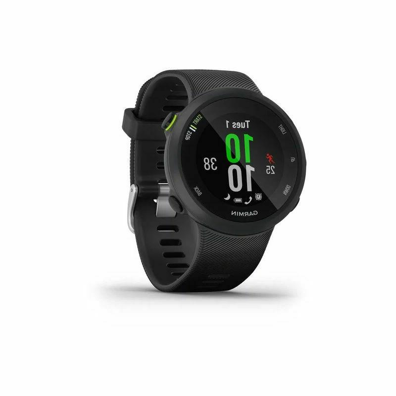 forerunner 45 nero running sportwatch con coach
