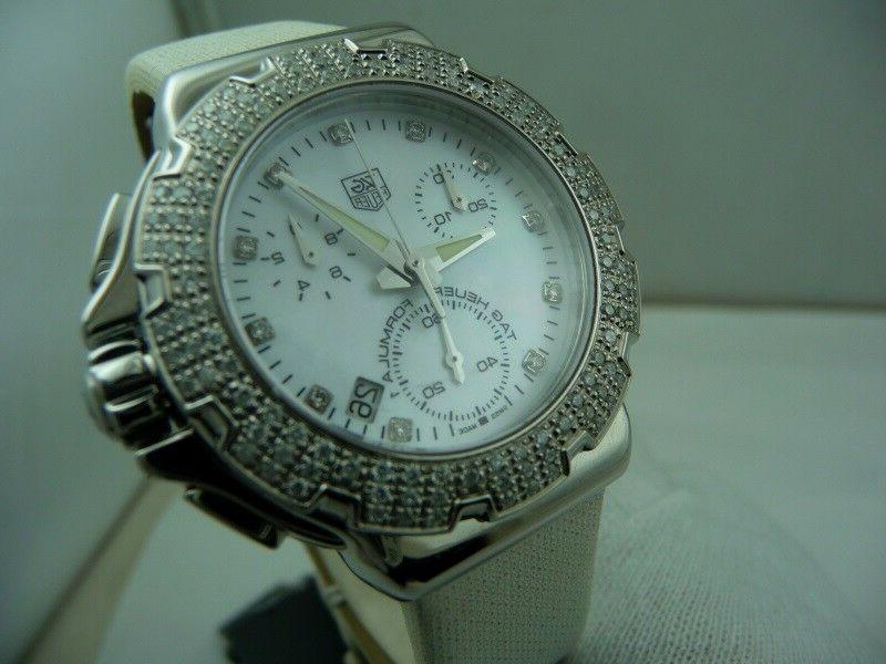 formula 1 lady steel diamonds chrono diver
