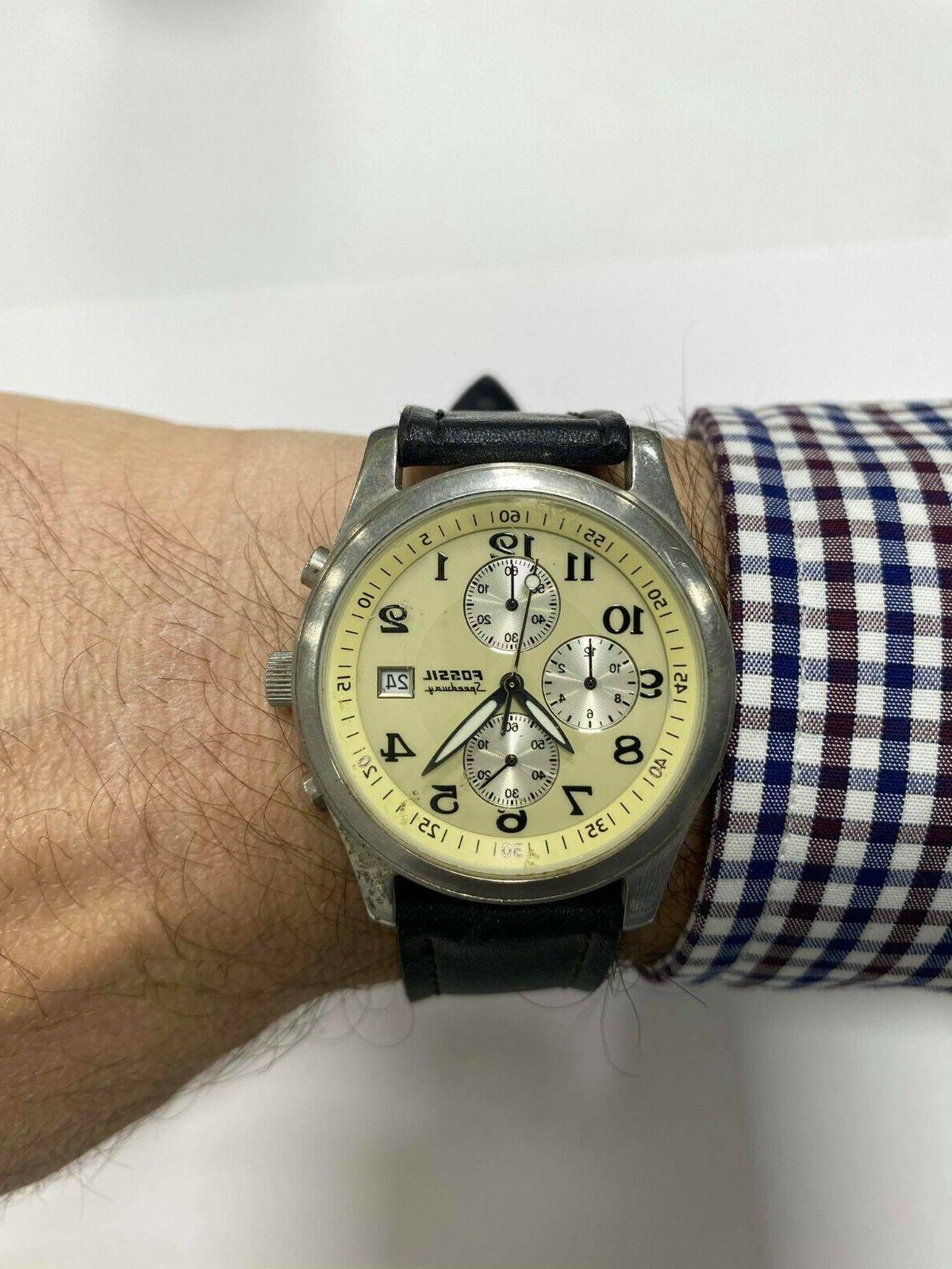 fossil speedway chronograph arkitekt fs 2897 38mm