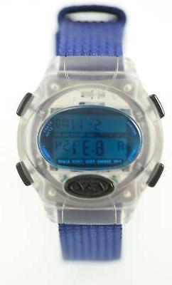 O Da Uomo Plastica Blu Nylon Lampada A Allarme Luce Data Bat