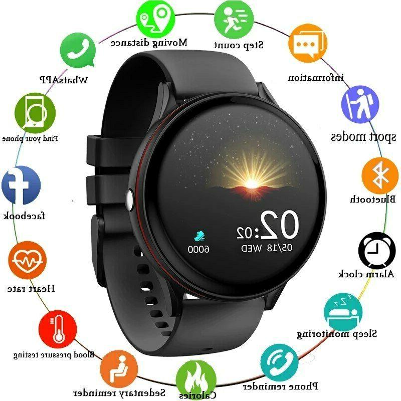 full touch screen uomini smart watch orologio