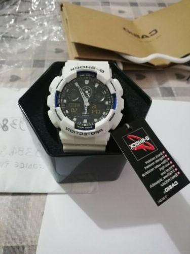 g shock bianco