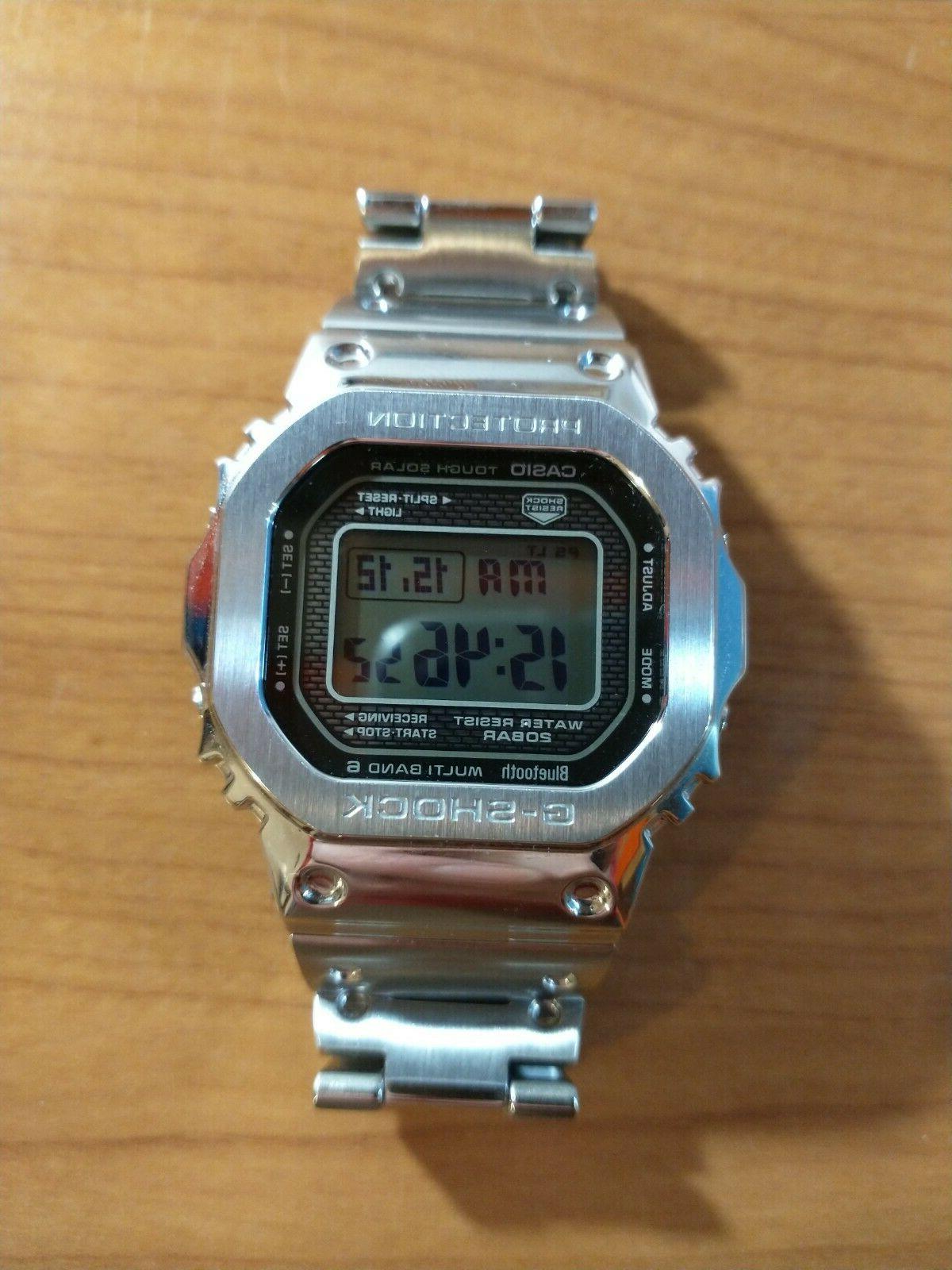 g shock full metal square