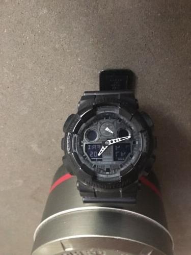 g shock ga 100 1a1er nero ed
