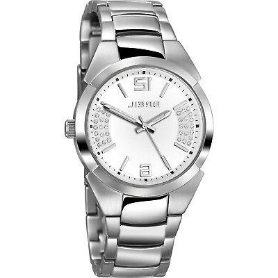 gap tw1399 orologio donna acciaio bianco swarovski