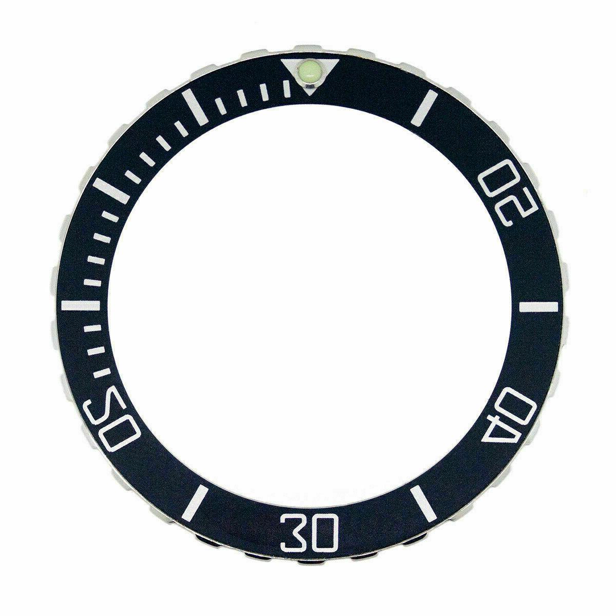 ghiera bezel nera amphibian 090 110 100