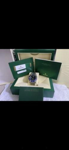 Rolex Gmt Batman 116710 Blnr Ceramica Like New Blunero Accia