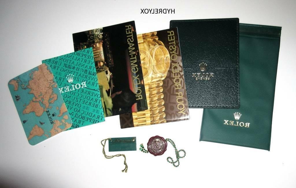 gmt master booklet wallet calendar set vintage