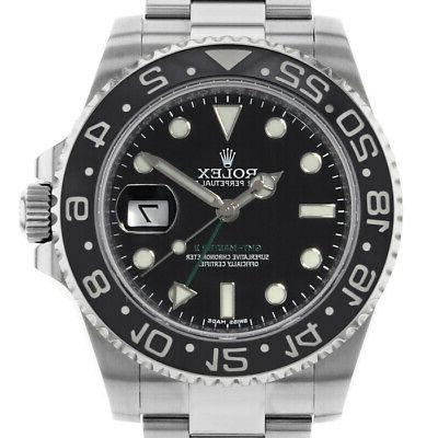 gmt master ii 116710 uomo acciaio inox