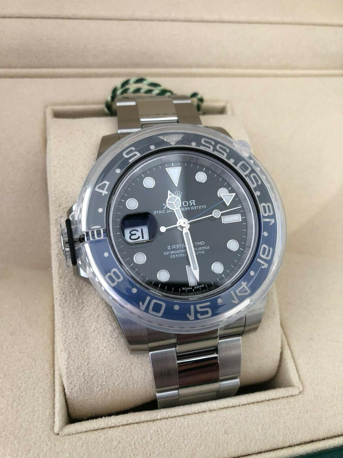 gmt master ii batman new ref 116710
