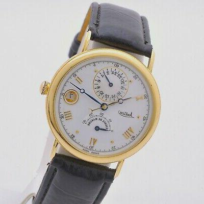 gmt reserve de marche 18 kt gold