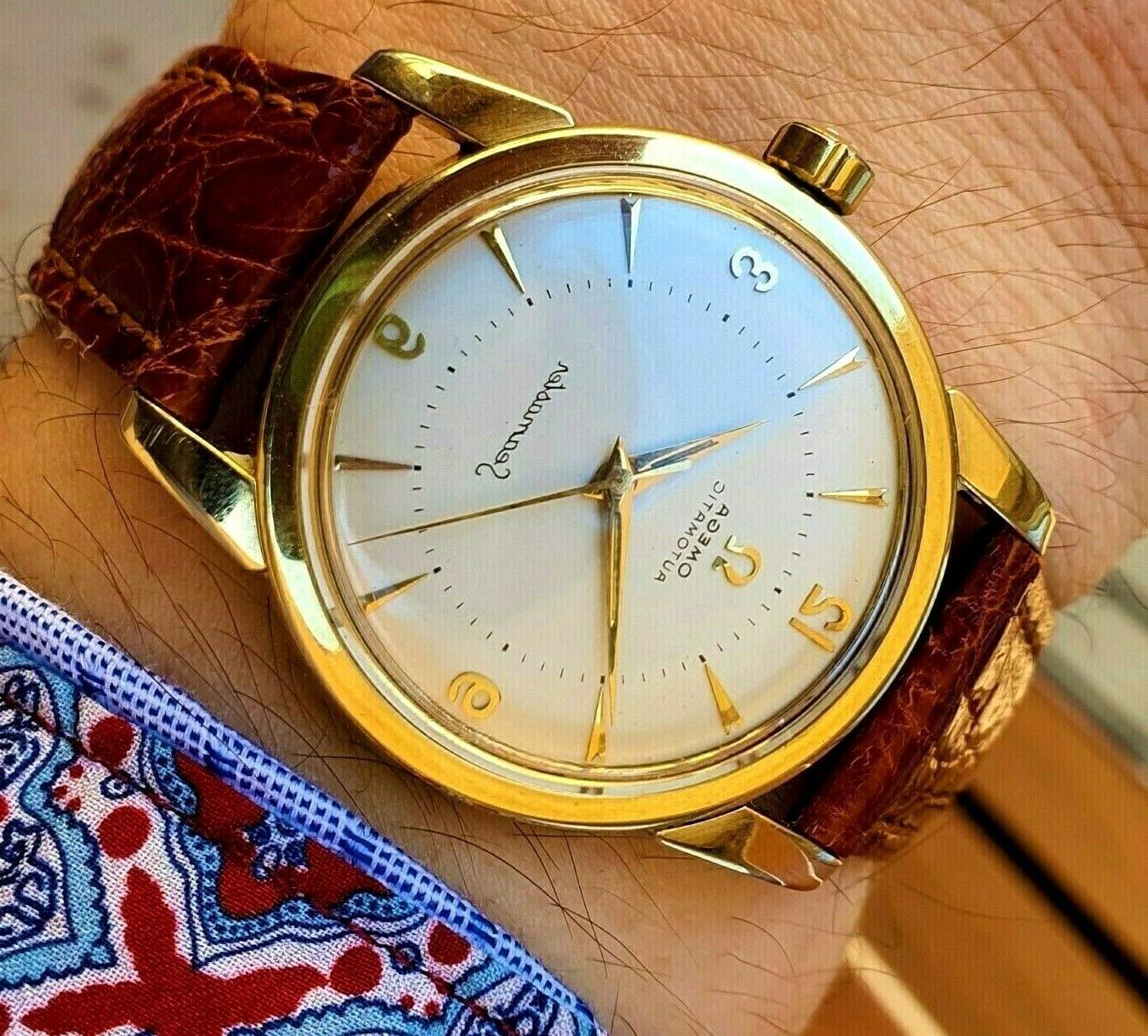 gold pl seamaster bumper 354 ref 2767