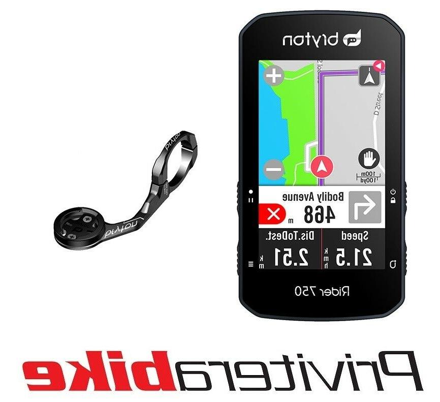 gps rider 750e con supporto frontale in