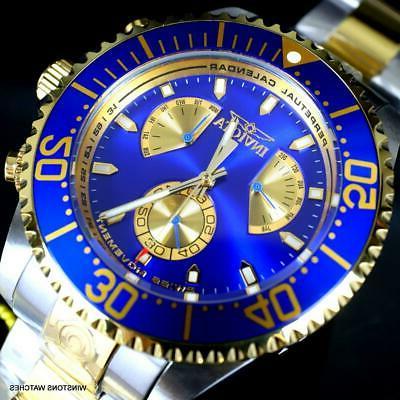 grande diver calendario perpetuo 2 tono acciaio