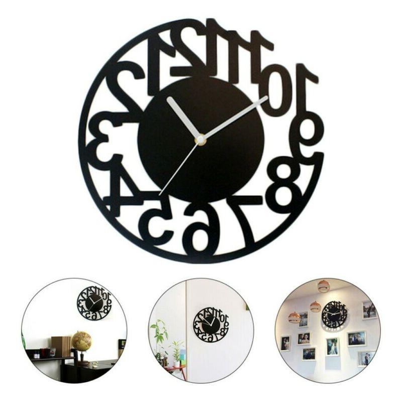 grandi orologio parete adesivo effetto 3d design