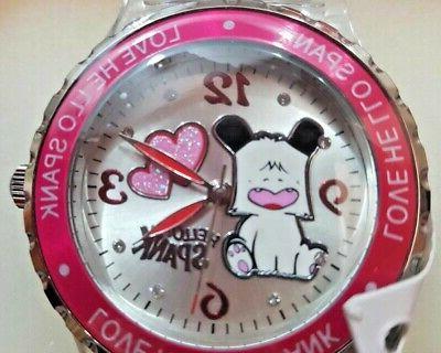 hello spank orologio da polso elegante scatola