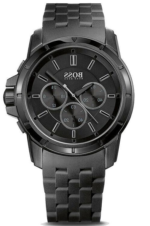 hugo nero orologio uomo chrono1513031 originale di