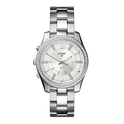 hybrid smartwatch scarlette argento ftw5015