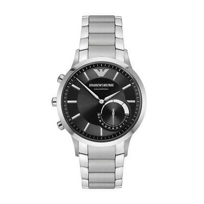 hybrid smartwatch uomo renato art3000 bracciale acciaio