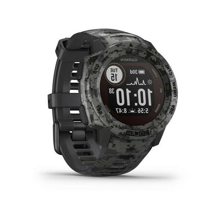 instinct solar camo edition graphite orologio con