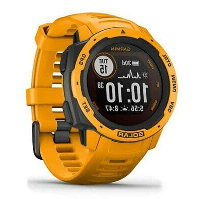 instinct solar orologi elettronica giallo
