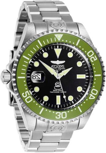 invicta grand diver automatico verde 27612 nuovo