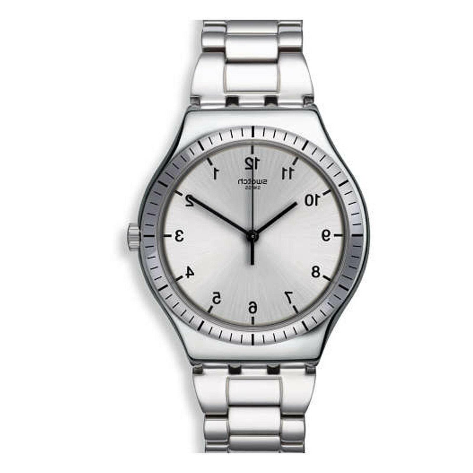 irony big orologio acciaio elegante uomo nuovo