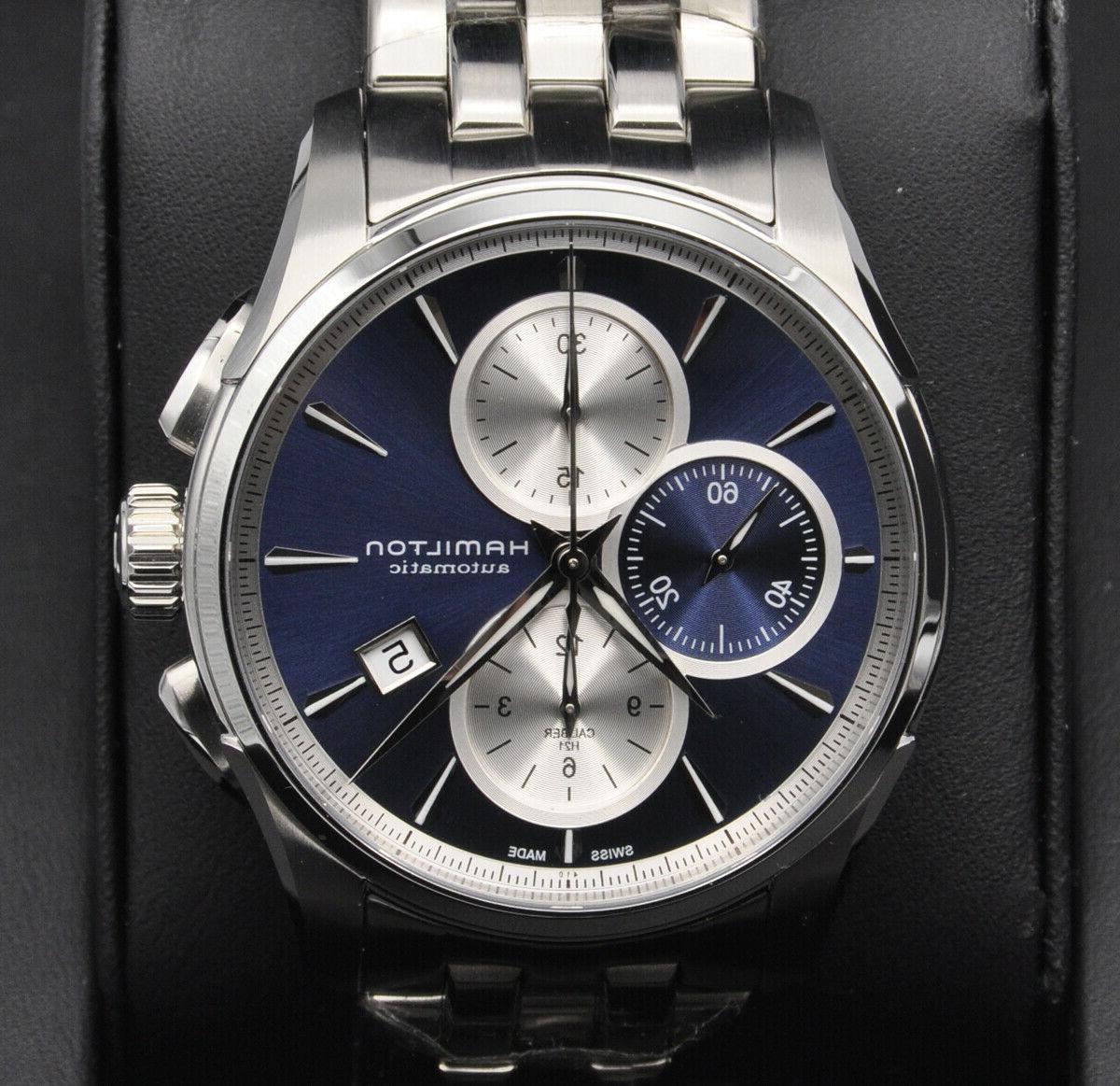 jazzmaster auto chrono 42mm h32 596 141