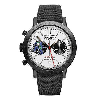 joker crono ibrido quarzo meccanico acciaio nero