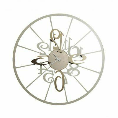 kalesy orologio da parete grande colore sabbia