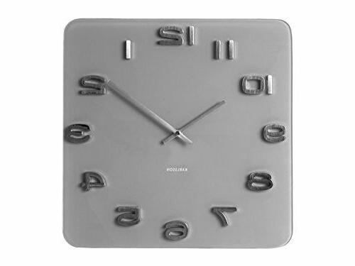 karlsson orologio da parete vintage glas grau