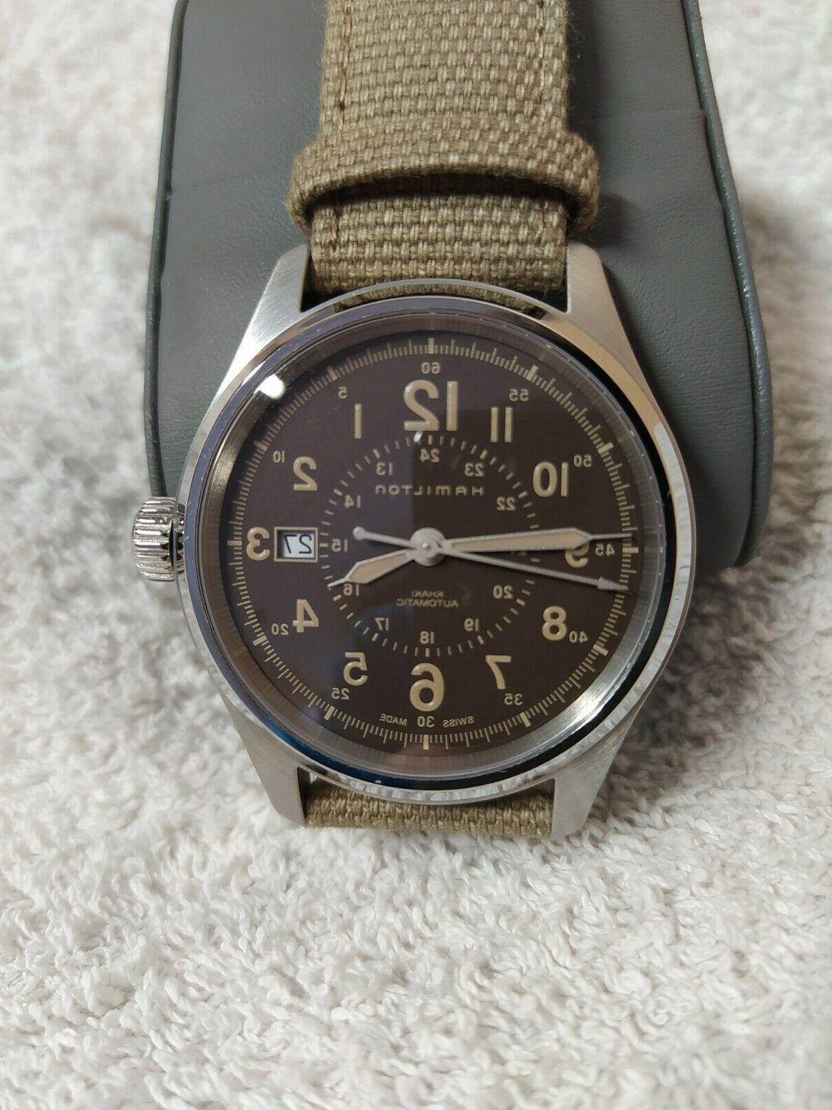 khaki field h70305993 automatic swiss made
