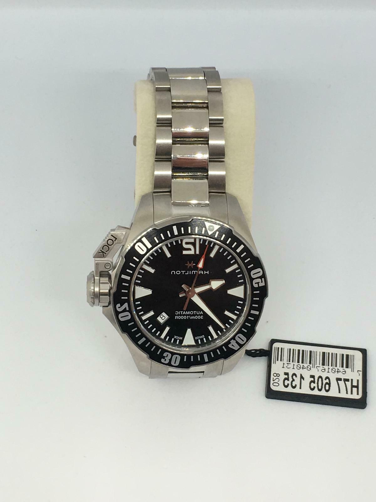khaki navy frogman auto h77605135
