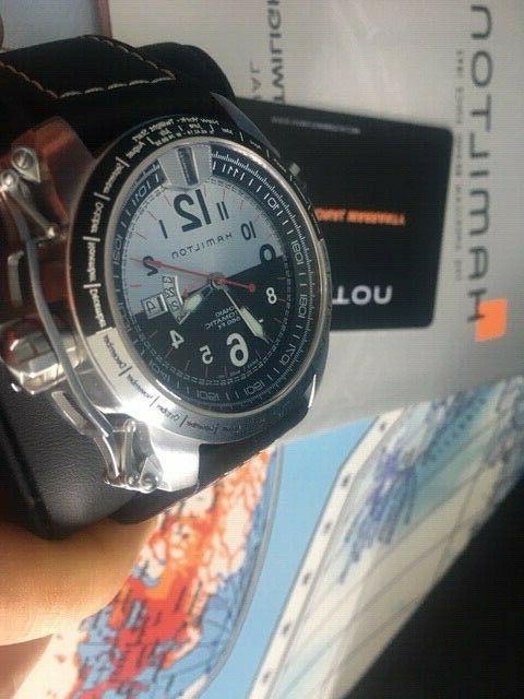 khaki twilight navy gmt automatico h625150 new