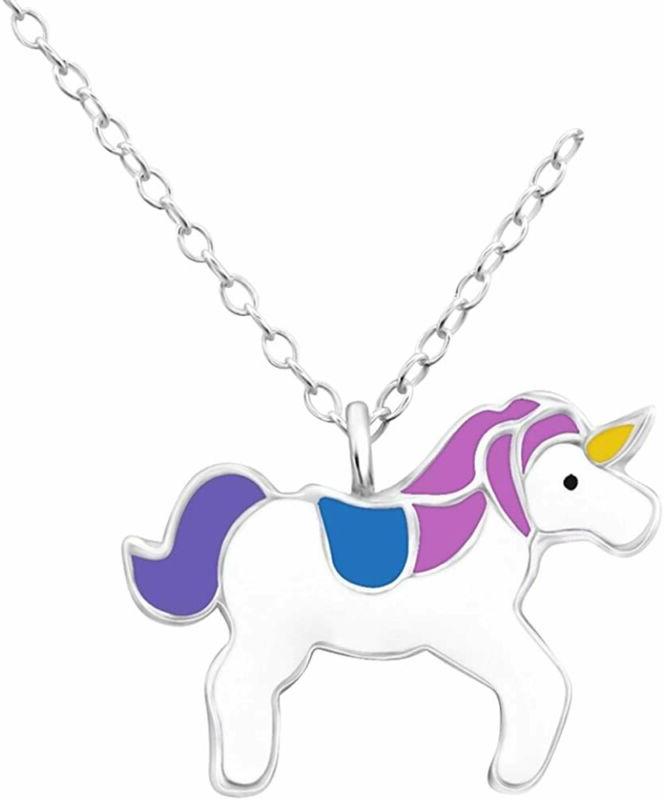 kids collana con ciondolo per bambini unicorno