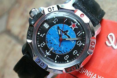 komandirsky orologio da polso militare meccanico russo